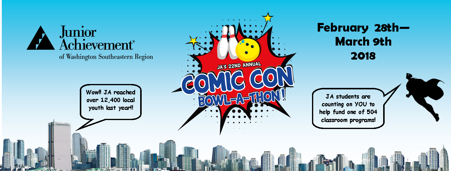 JA Southeastern WA Comic Con Bowl-A-Thon / US Bank
